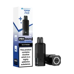Hayati Pro Max Plus 6K Prefilled Pods - 20mg | Blue Frozen